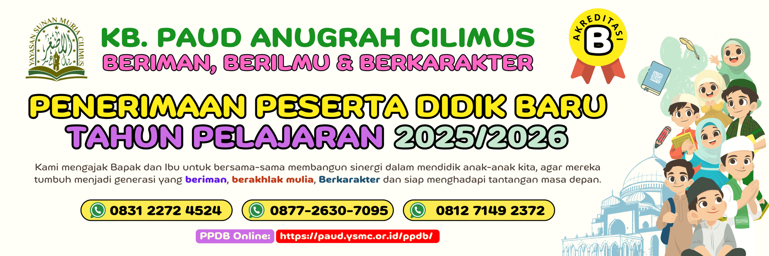 PMB PAUD Anugerah Cilimus